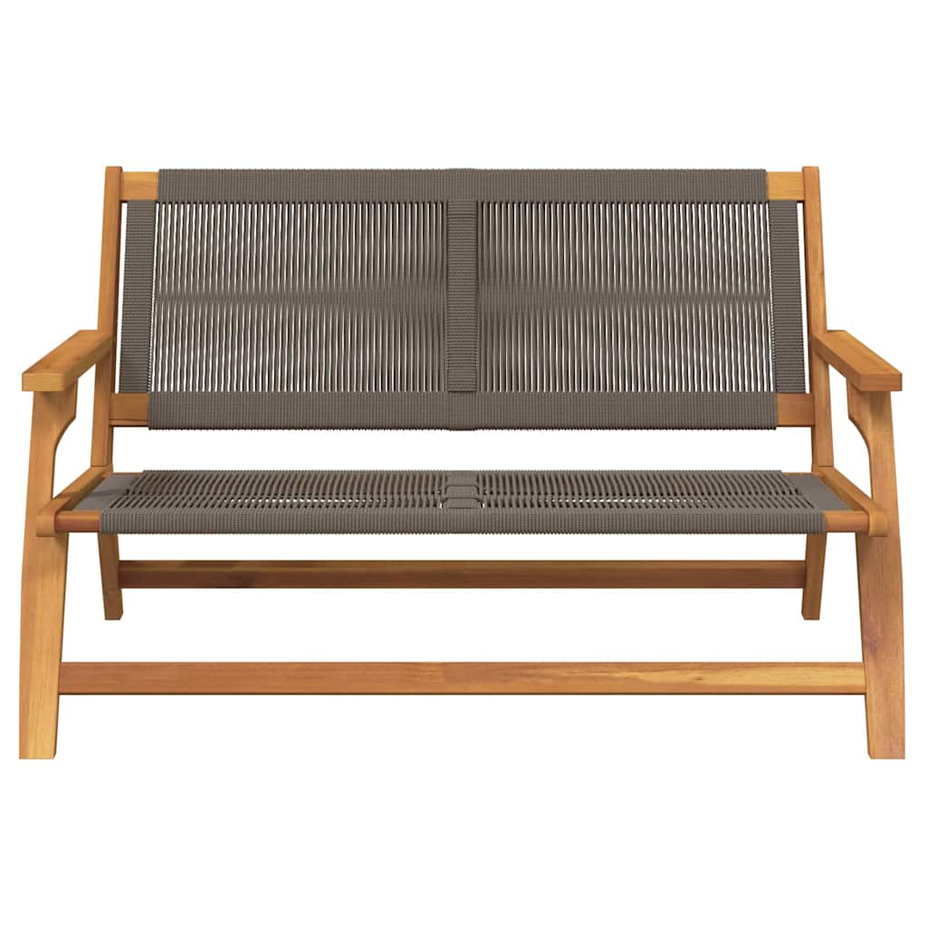Garden Furniture Grey 78 x 122 x 73cm Solid Acacia wood